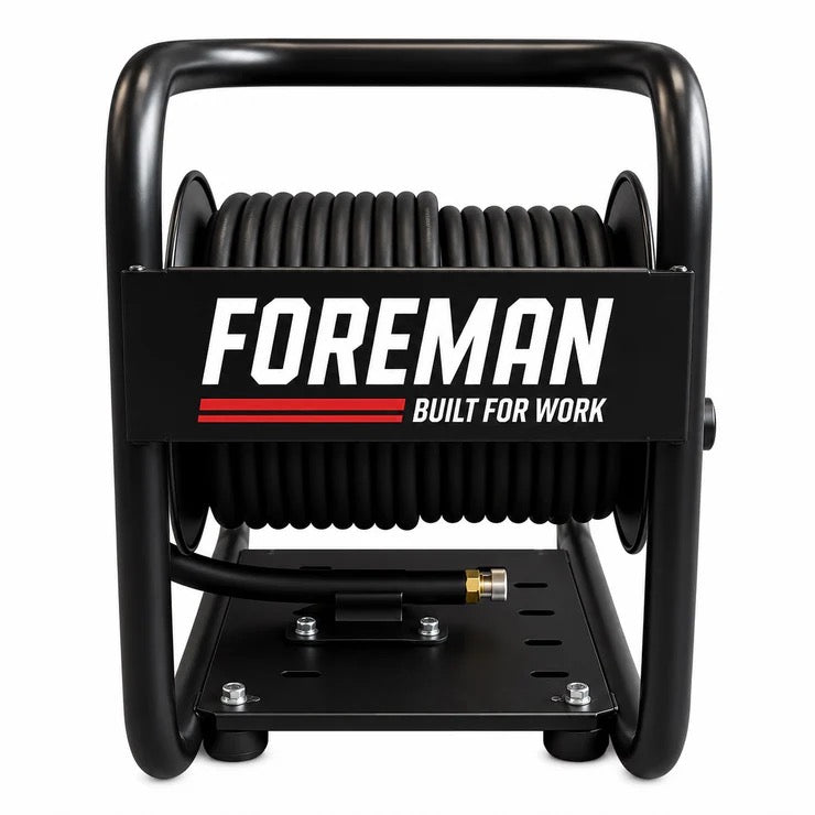 Frame Mounted Hose Reel Assembly | 30m Hose Included