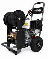 WRX-250HDR Petrol Pressure Washer with 40m Hose Reel | 250 bar