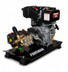GTD-150HD Skid Diesel Pressure Washer | 150 bar