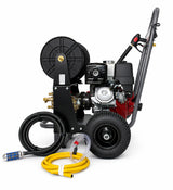WRX-200HDR Petrol Pressure Washer with 40m Hose Reel | 200 Bar