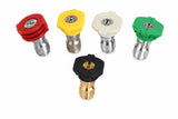 1/4" Quick Release Pressure Washer Nozzle Set